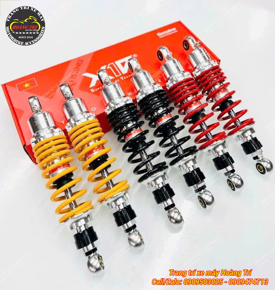 Phuộc sau X1R cho xe Sirius không bình dầu