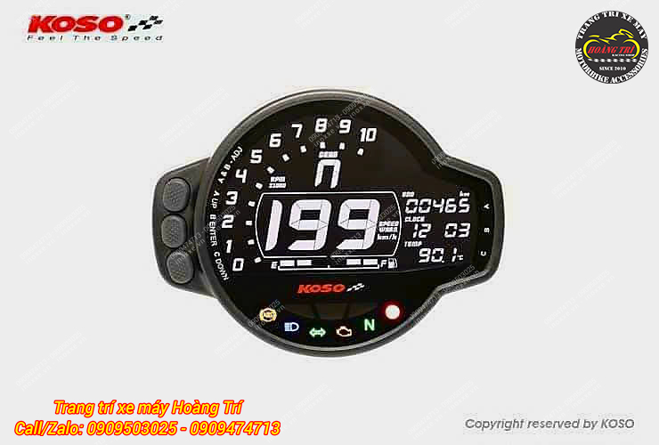 Đồng hồ Koso MS01 chính hãng
