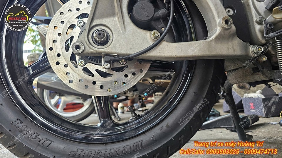 Độ phanh ABS cho xe SH