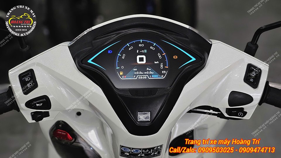 Đồng hồ Race Boy Vespa cho xe Honda Lead