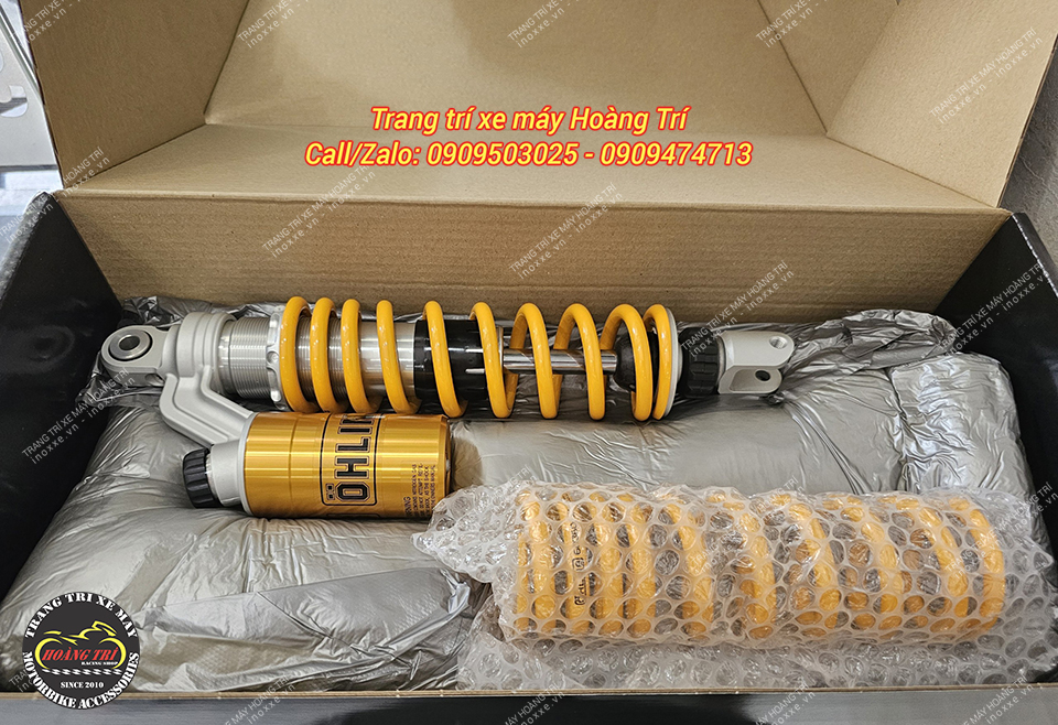 Phuộc Ohlins HO231 chính hãng lắp cho xe SH Mode