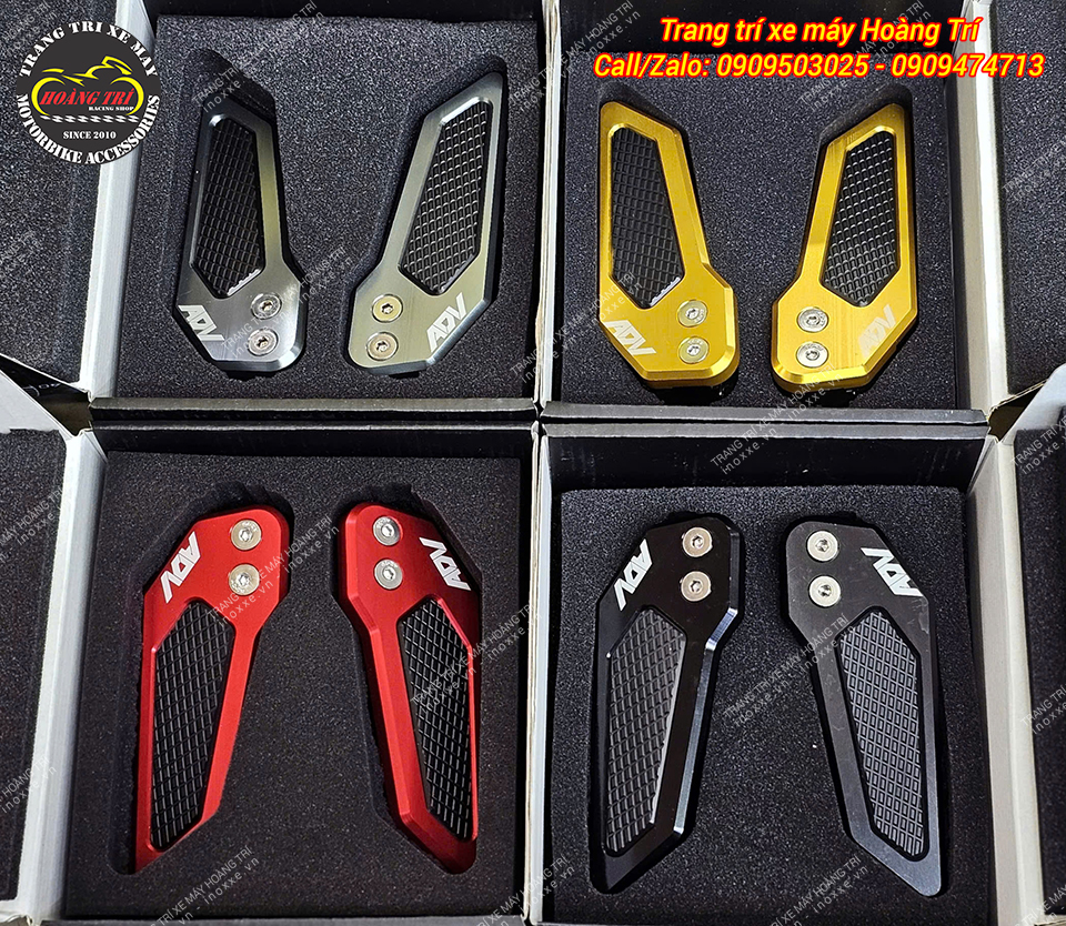 Gác chân sau Semspeed ADV 150 / ADV 160 nhôm CNC