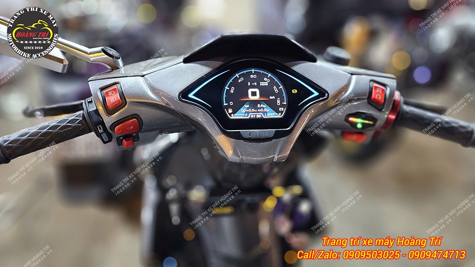 Đồng hồ Race Boy Vespa cho xe Airblade
