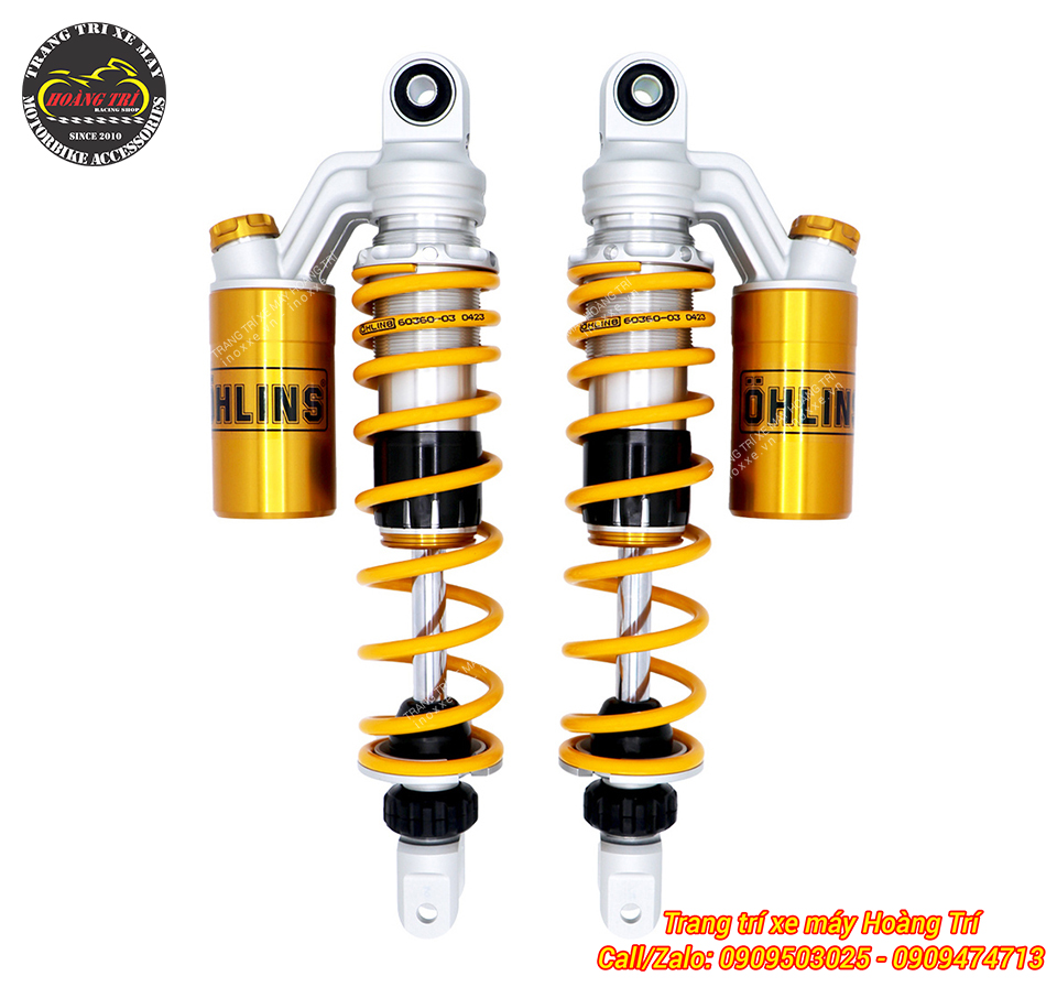 Phuộc bình dầu Ohlins HO242 dành cho xe Airblade 125/160 chính hãng