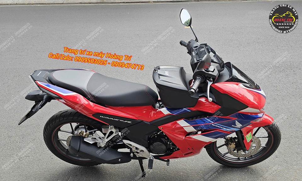 Thùng giữa Givi lắp cho xe Winner R