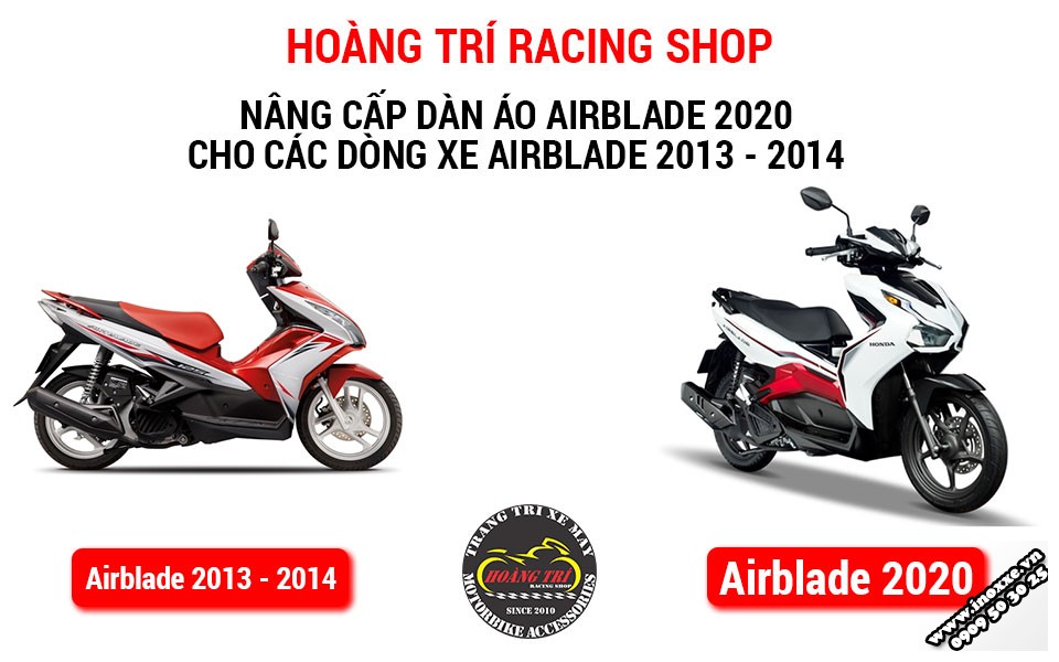 Lên đời Airblade 2013 - 2014 thành Airblade 150