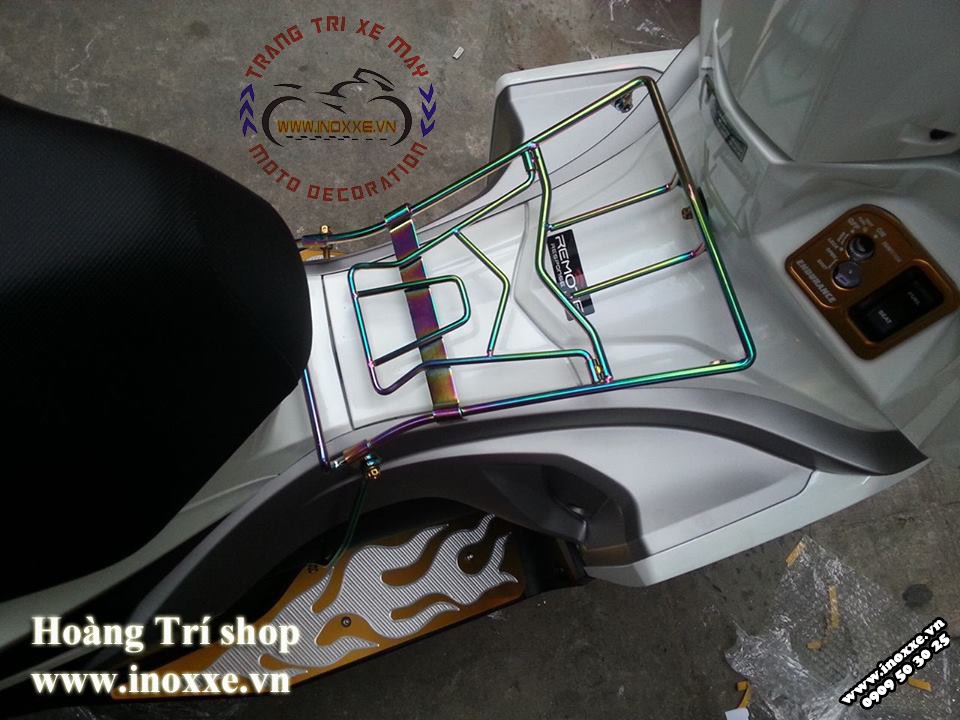 Baga mạ crom Air Blade 2016 7 màu