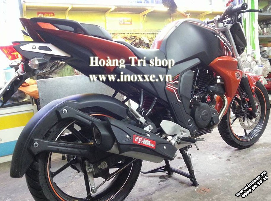 Pô R9 độ xe Yamaha FZ-S