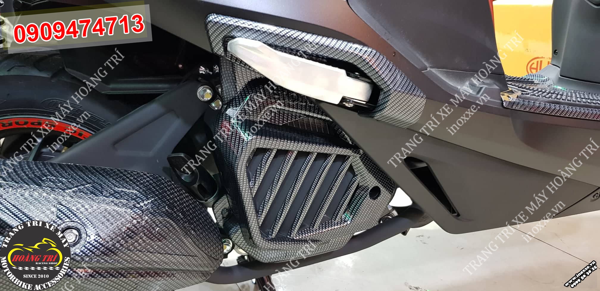 Ốp Che két nước sơn Carbon Lead 2018 - 2025