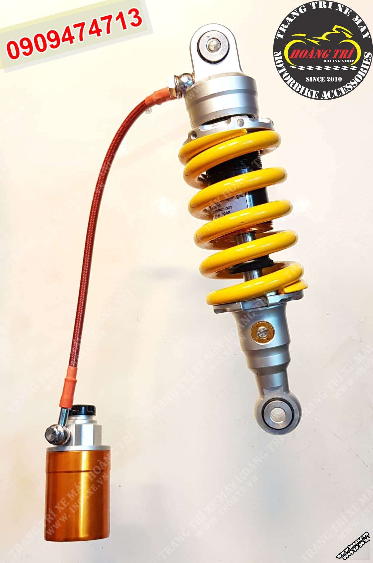 Phuộc bình dầu Ohlins Fake gắn MSX