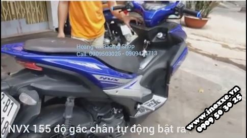 Độ bật gác chân sau tự động cho xe Yamaha NVX