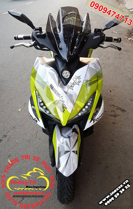 Chắn gió Fz150 gắn xe NVX