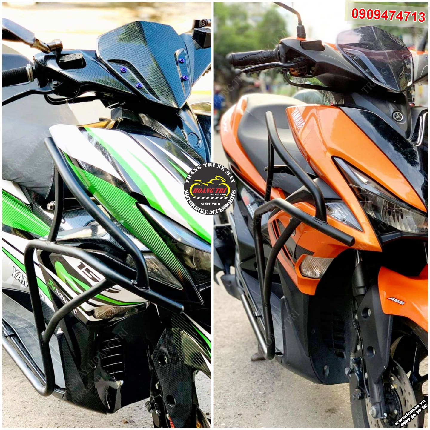 Khung chống đổ xe NVX - Khung bảo vệ xe NVX