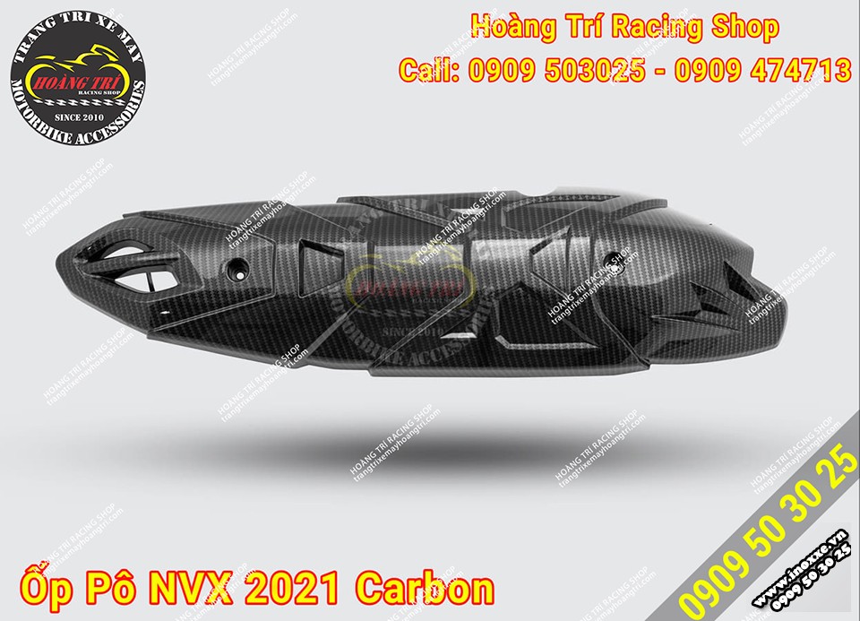 Ốp Pô NVX 2021 sơn Carbon