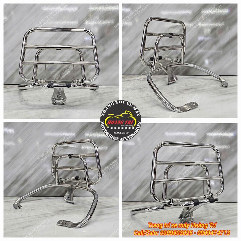 Baga sau inox Vespa Sprint/Primavera có quai