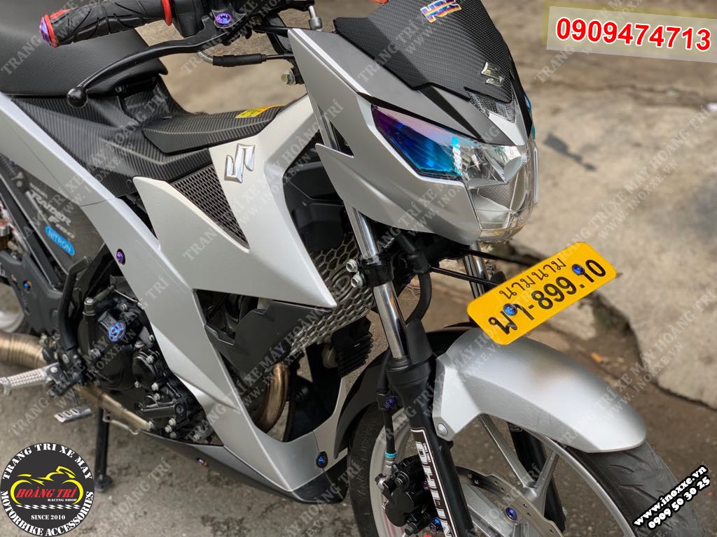 Dán Decal nhôm xước Raider - SaTria