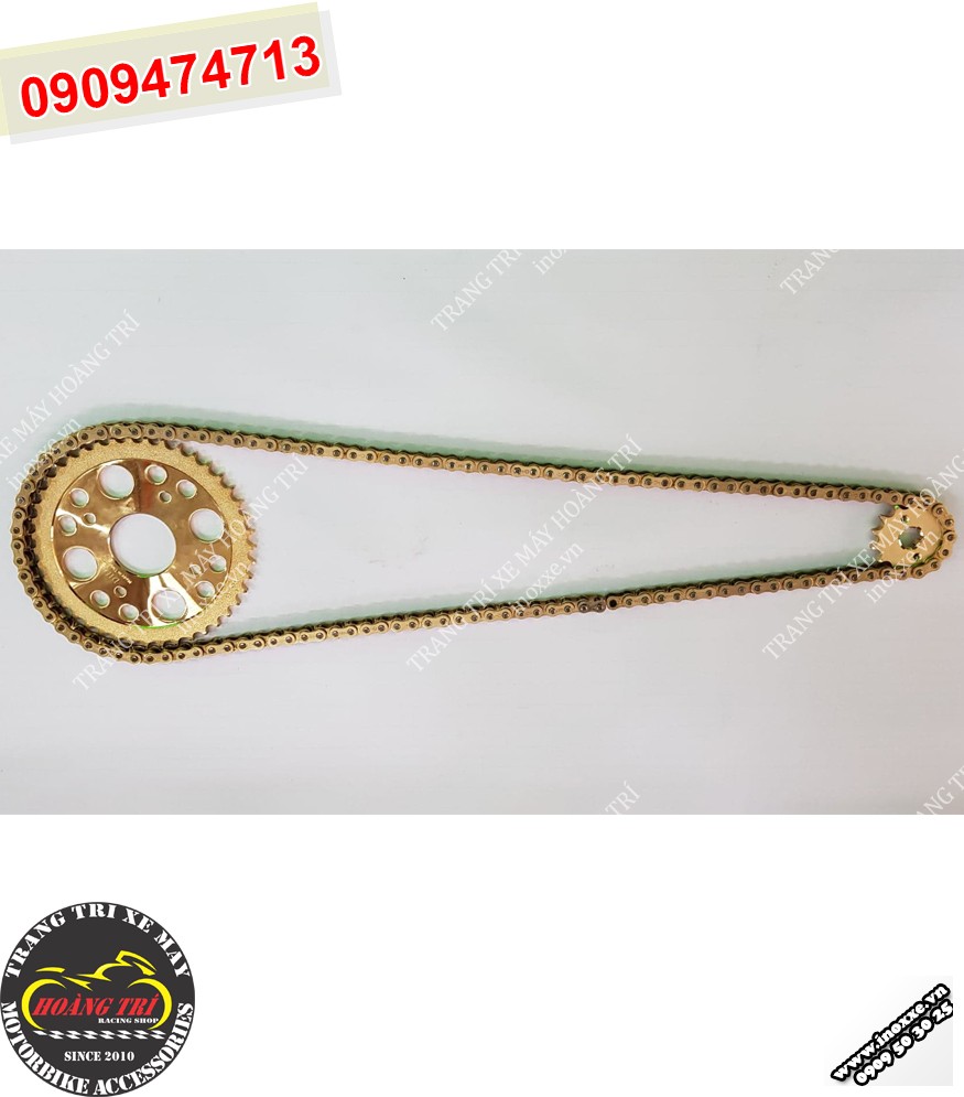Nhông sên dĩa vàng Raider/Satria