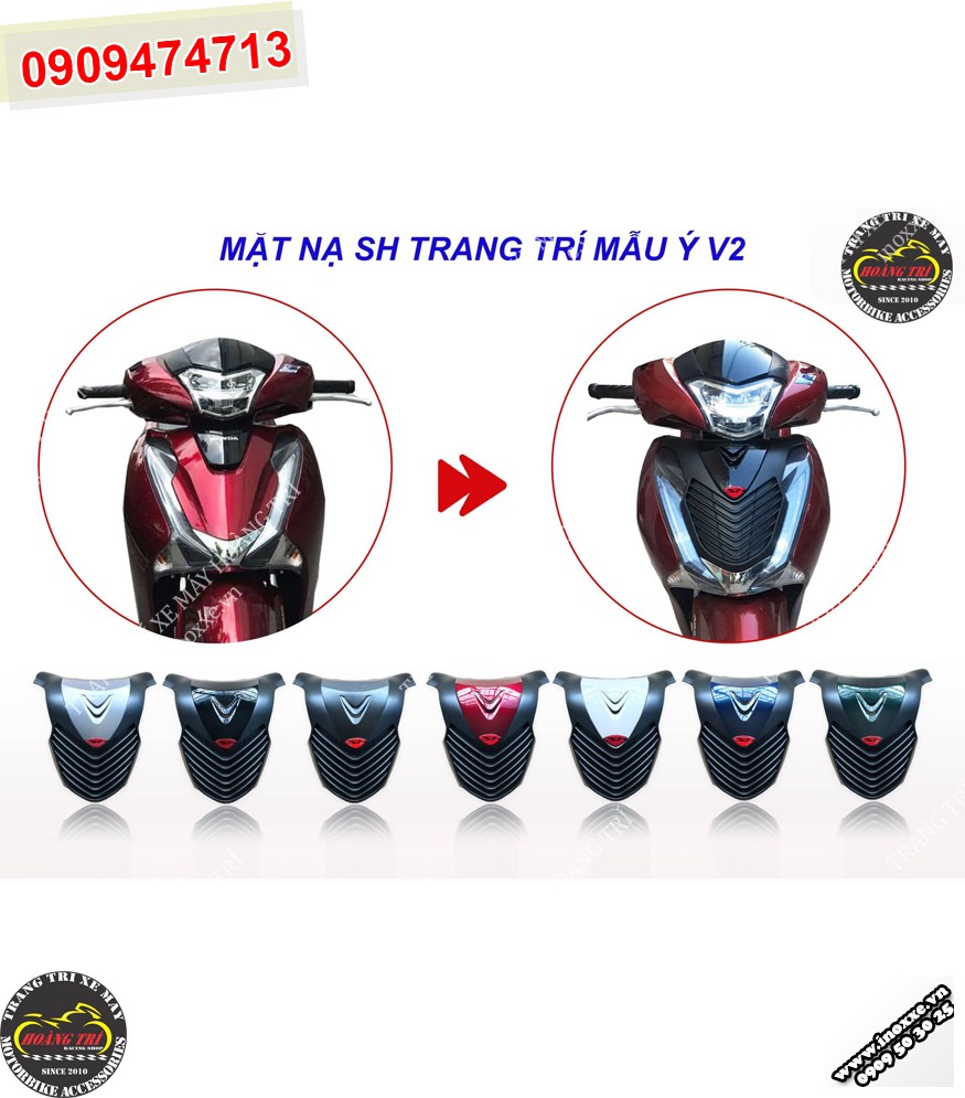 Mặt nạ Sh 2017 mẫu Sh Ý V2