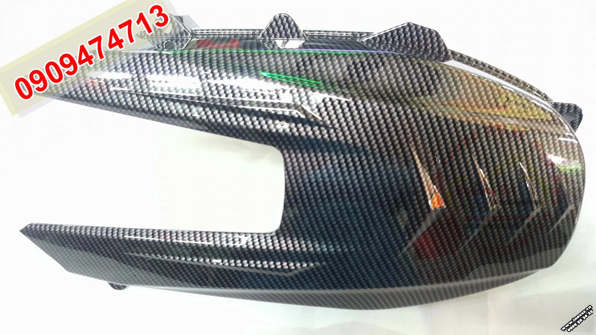 Ốp lốc máy sơn carbon sh 2017