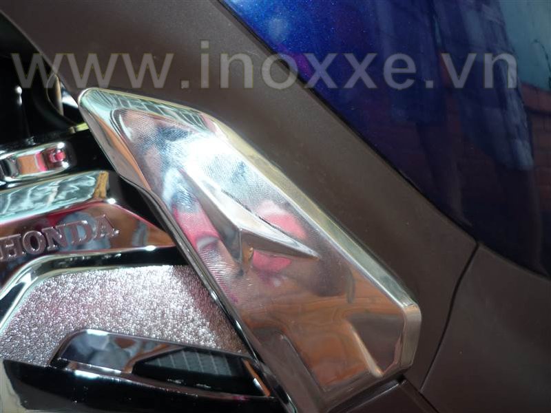 Phụ tùng inox xe Sh mode-Gác chân nhỏ