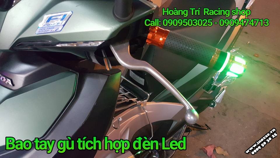 Bao tay gù Led xoay xe Air Blade 2016