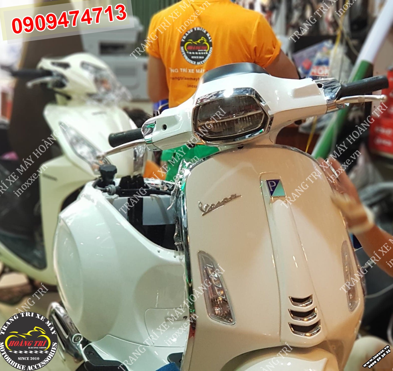 Bảng giá dán keo xe Vespa Sprint / Vespa Primavera