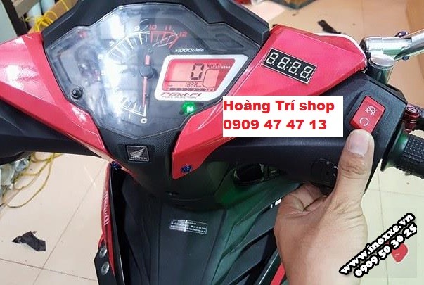 Chế công tắc xe SH 300i cho Winner 150