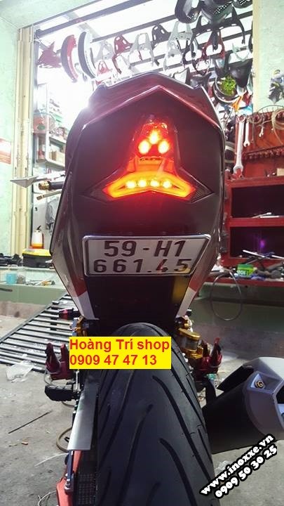 Độ đèn sau Z1000 cho xe Winner 150