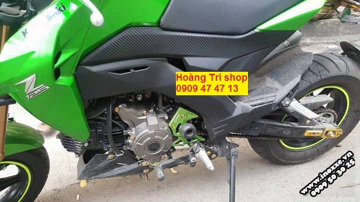 Ốp nhông (Đuôi cá) độ xe Kawasaki Z125cc