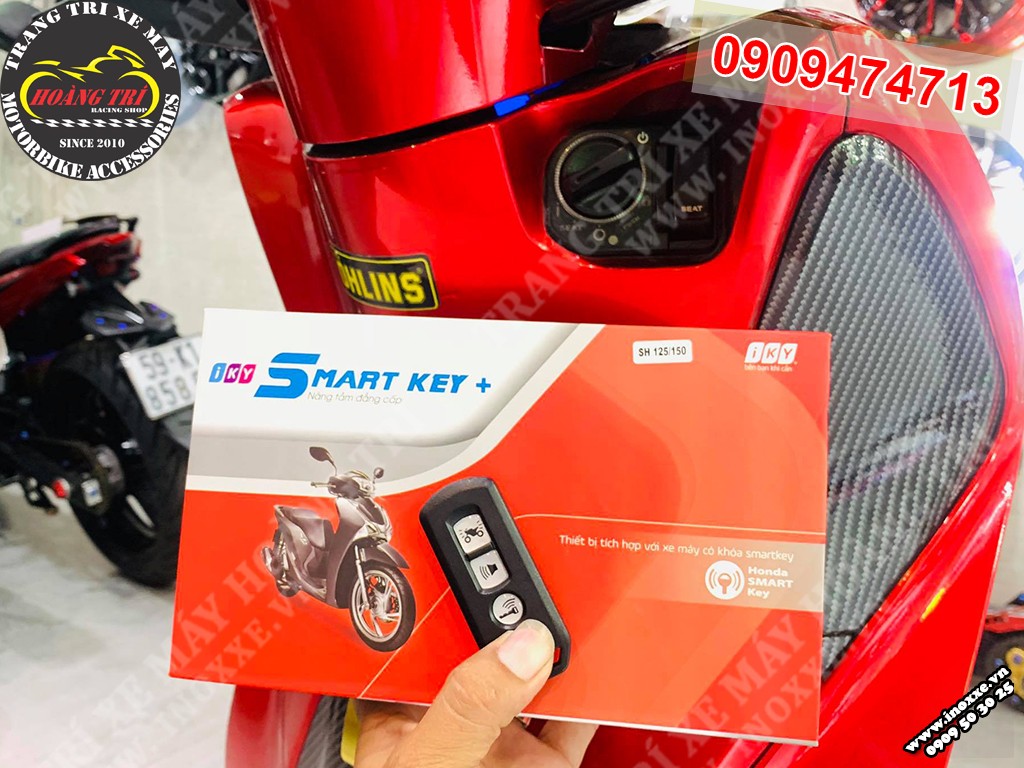 IKY Smartkey - Thiết bị chống cướp tích hợp Honda Smartkey