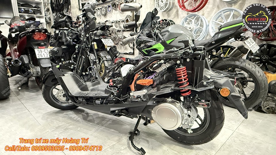 Đánh Giá Toàn Diện Phuộc RCB Honda UC3 - Giải Pháp Nâng Cấp Giảm Xóc Hoàn Hảo Cho Xe Điện